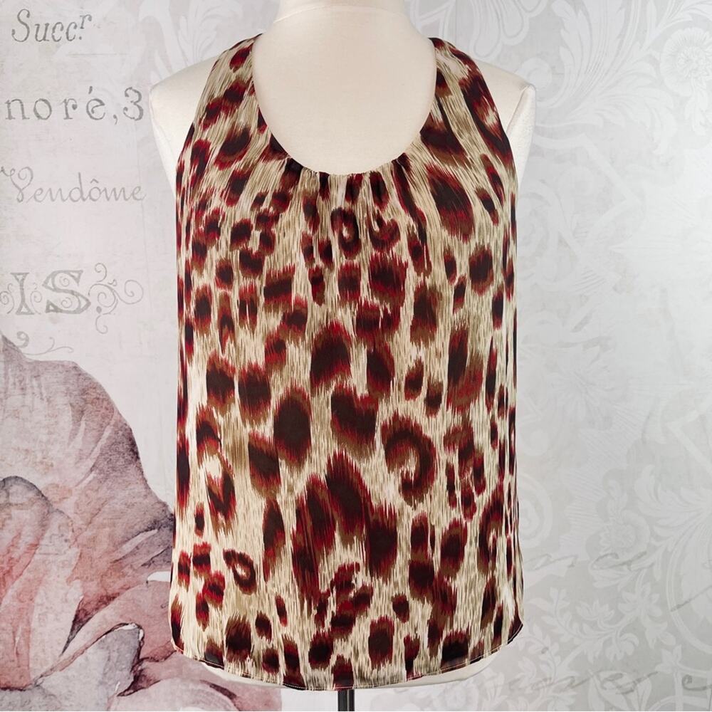 GAP Animal Print Tank Top Size Large